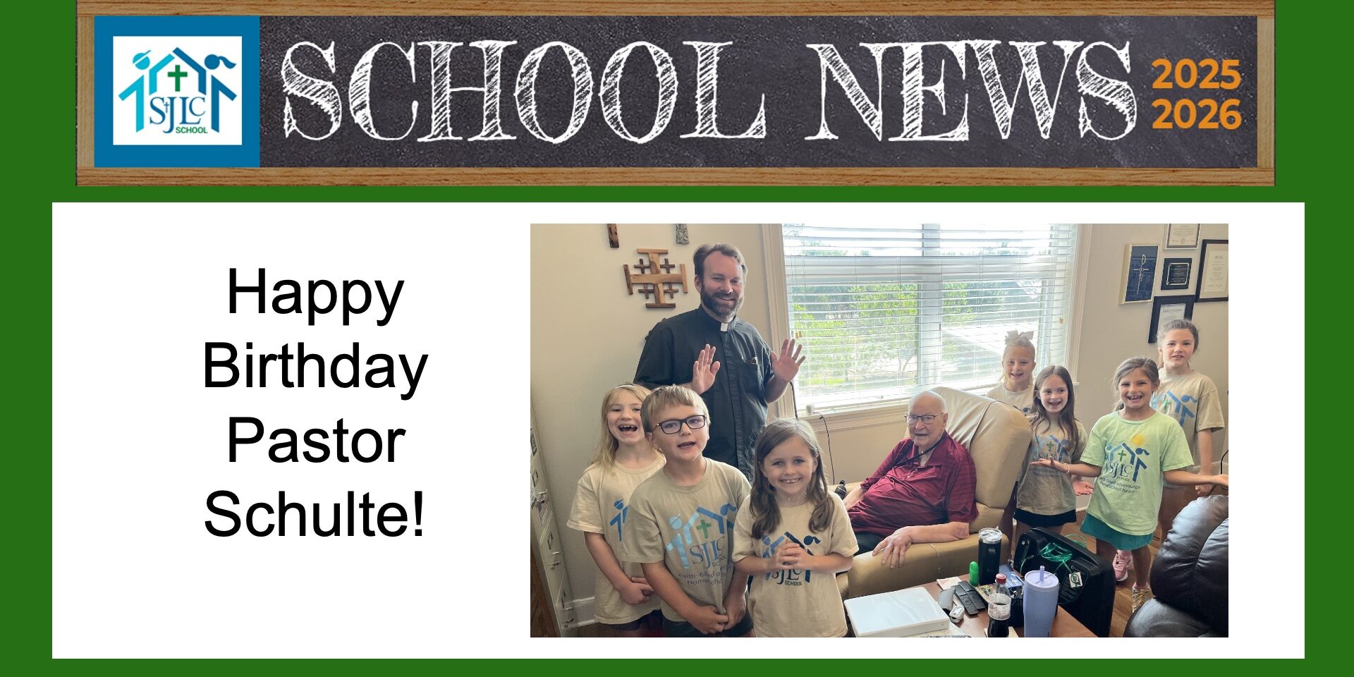 Pastor Schulte Birthday